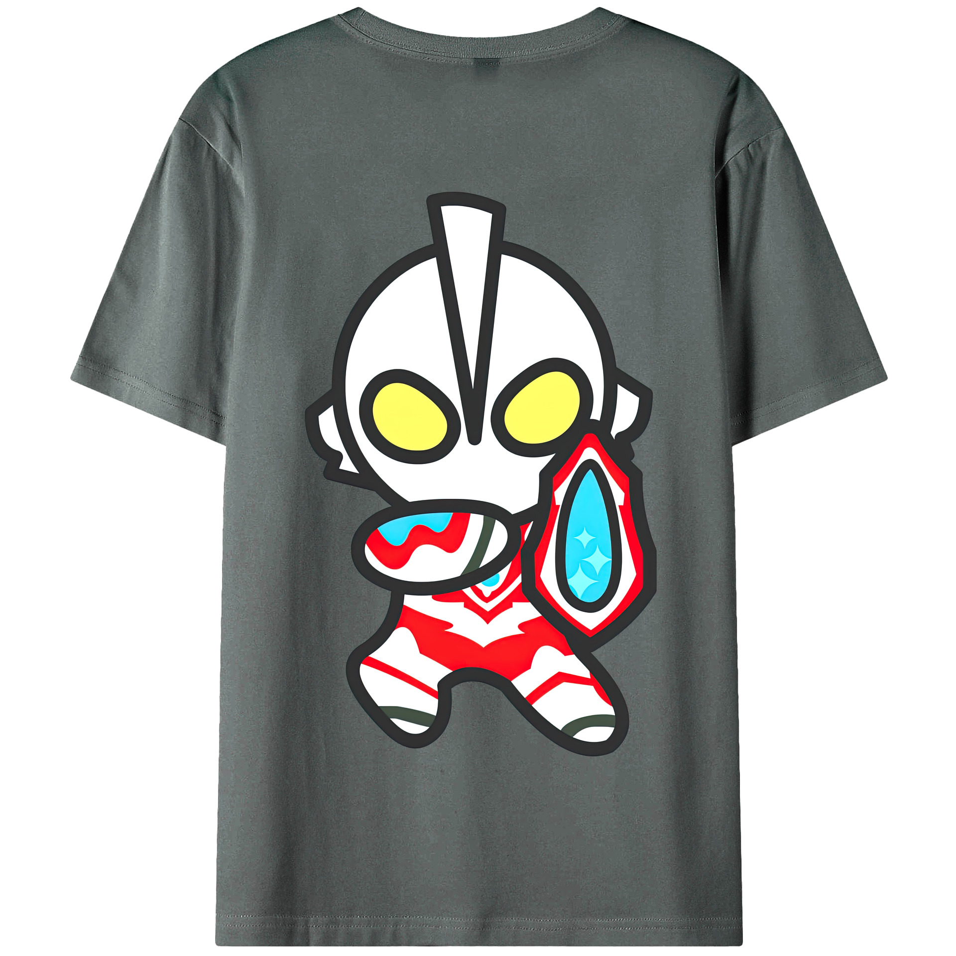 （画像用） ウルトラマン Ultraman 綿100％半袖Tシャツ（背面プリント）